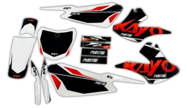 Aufkleberset für Dirtbike Kayo KMB 60